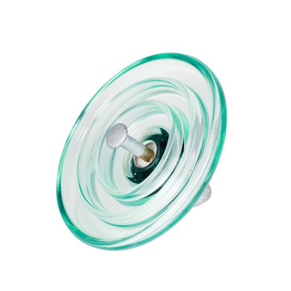 U160B Long Lifespan High Voltage Glass Insulator Standard Electrical For Power Grid Projects