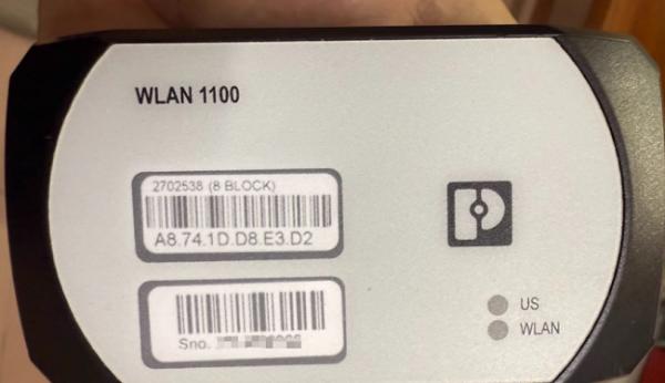 Phoenix Contact FL WLAN 1101 Order No. 2702538 Industrial Wireless Module Rugged Stand Alone