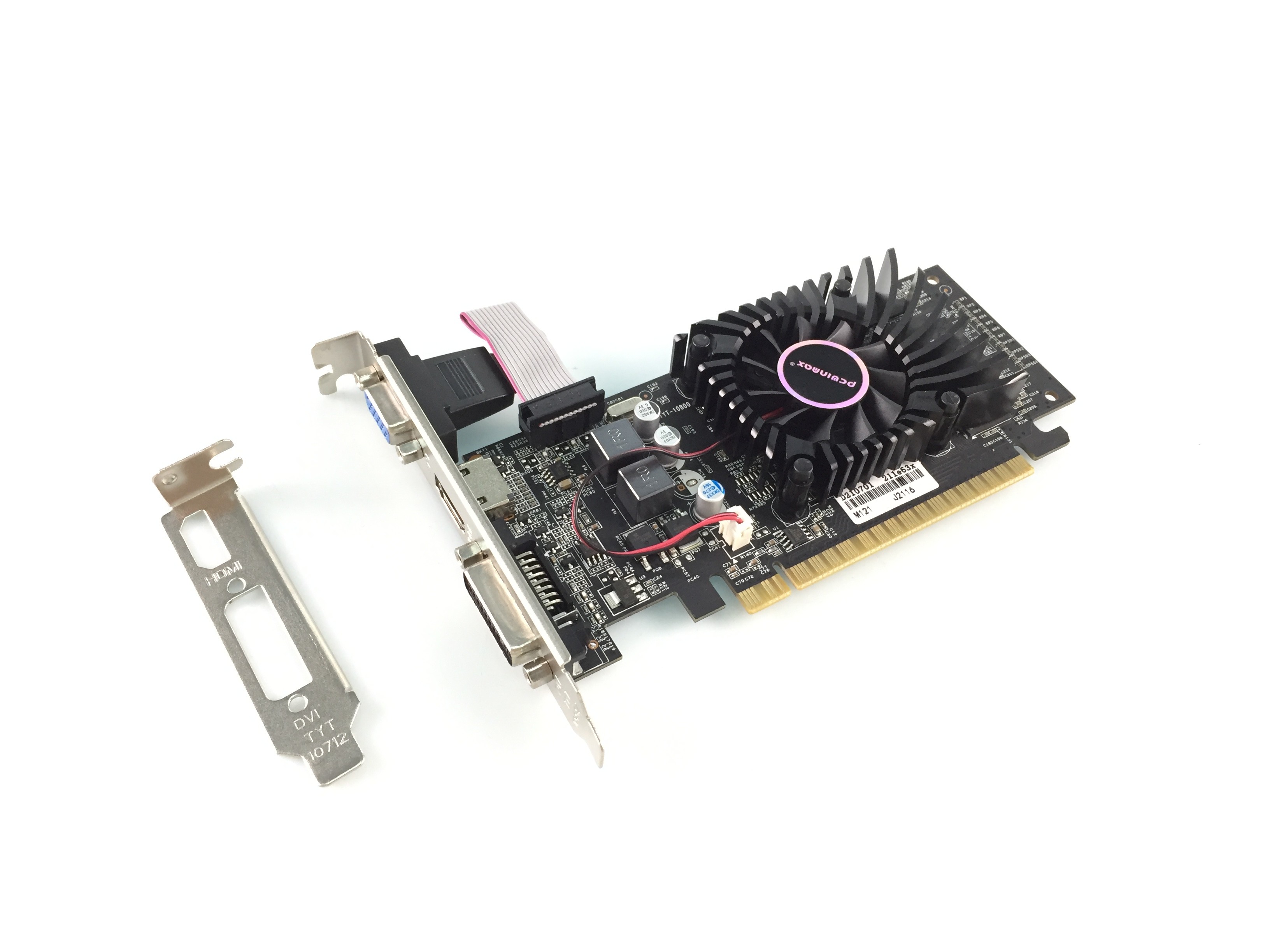 Видеокарта низкопрофильного 1GB, карта DDR3 Vga GT210 1GB 64Bit DDR2
