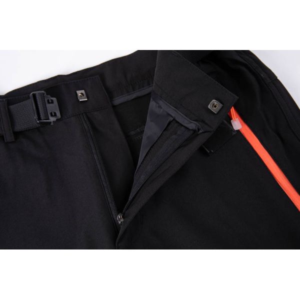 Men'S Outdoor Work Pants Elastic Waist Side Button Track Pants Contrast Stripe
