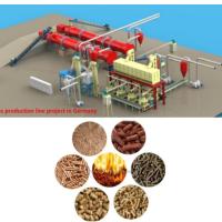 Ligne commerciale 1 de granule de biomasse - 5TPH riz Straw Pellet Making Machine