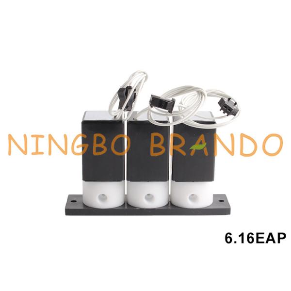 Anti Corrosion Isolation PTFE Solenoid Valve Group For Chemical Acid Alkali
