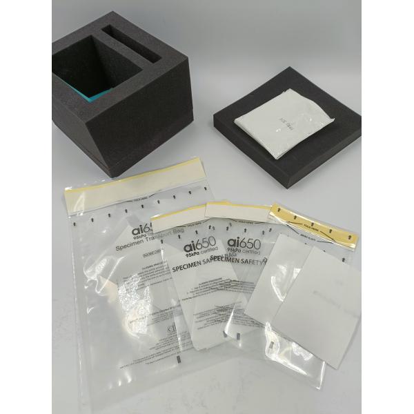 Сумки образца 95kpa AI 650 чернят сумки ясного Biohazard сумок сумок безопасности био опасного прозрачные