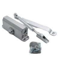 Fechador de porta automático hidráulico de ferro ajustável de duas velocidades para todas as portas metálicas e plásticas