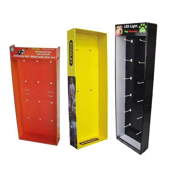 Customizable Cardboard Display Racks Full Color Printing For Promotion / Advertising