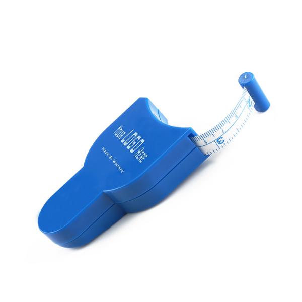 Ruban métrique escamotable pouces bleus doux de corps de Wintape de 60 pour des bras de buste de hanche de taille