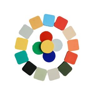 Pré-composé en caoutchouc FKM multicolore inodore avec 17 de déformation rémanente et TR -17 pour applications résistantes aux huiles