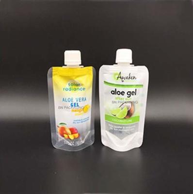 30ml 50ml Liquid Packaging Plastic Bag Fruit Juicy Jelly Pouches With Spout