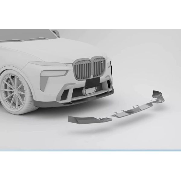 For BMW X7 Carbon Fiber Body Kit X7 FD Carbon Fiber Front Lip Diffuser Spoiler Side Skirt X7 Bumper Accessories