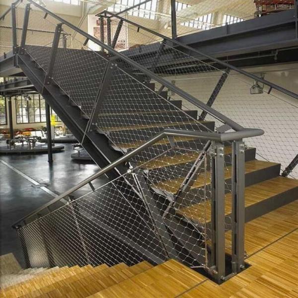 316 High End Architectural Woven Wire Mesh / 304 Decorative Steel Mesh Panels