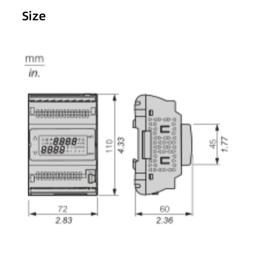 Schneider PLC Controller TM173OBM22R Heating, Ventilation, Air Conditioning Control