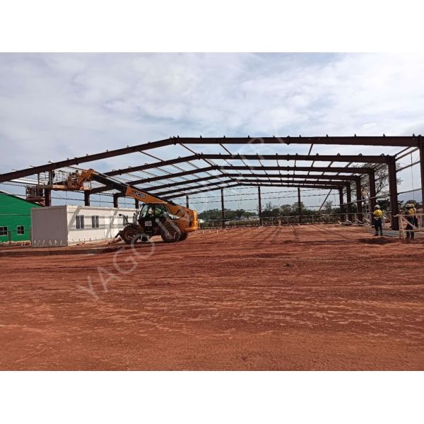 Q355B Modular Prefabricated Steel Structures Buildings Warehouse Assembly
