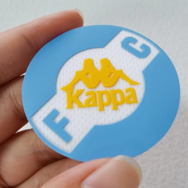 Etiqueta Eco da transferência térmica do silicone da forma amigável para o vestuário do esporte