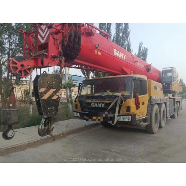 Used SANY 80 ton Crane and Excellent Performance for Construction Projects