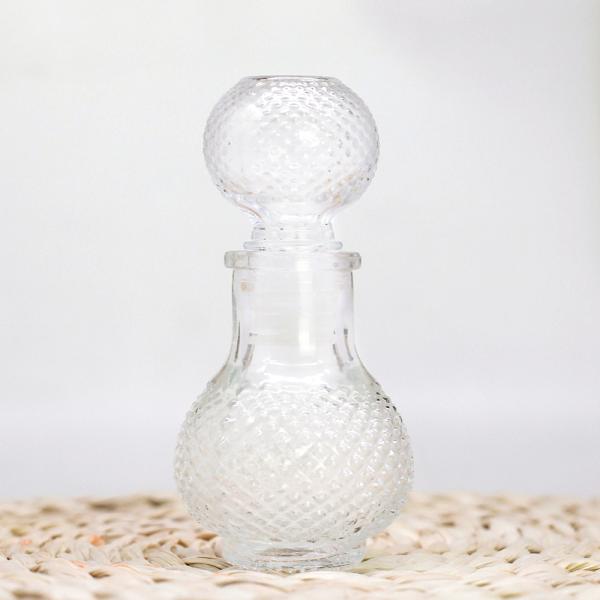 Acid Etch Surface Handling Glass Bottle for Beverages 750ml Capacity and Transparent