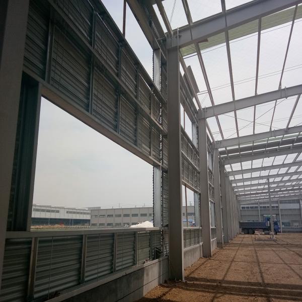 Customizable Prefabricated Metal Workshop Sheds Insulation Steel Structure For Shed