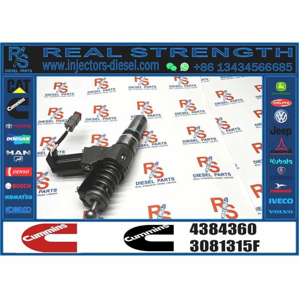 Cummins NTA855 QSN N14 Использованные детали двигателя Инжектор 4384360 Модель для машинного ремонта с 6-месячной гарантией