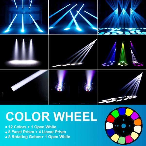 ステージ IP66 屋外移動ヘッドライト 200W 防水 LED DMX512 コントロールモード 200W 防水移動ヘッドライト