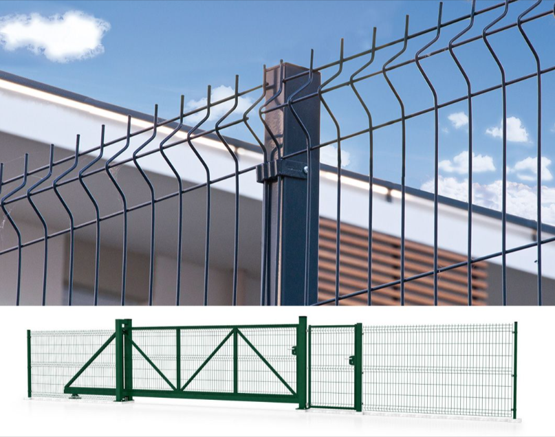 High Strength Rapid Mount 3D Security Fence Fast Airport Perimeter Fence