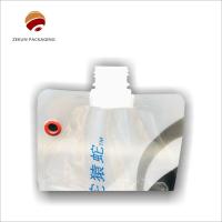 Multicolor personalizado Vertical Laminated pouch spout Com Stand Up Zip Lock
