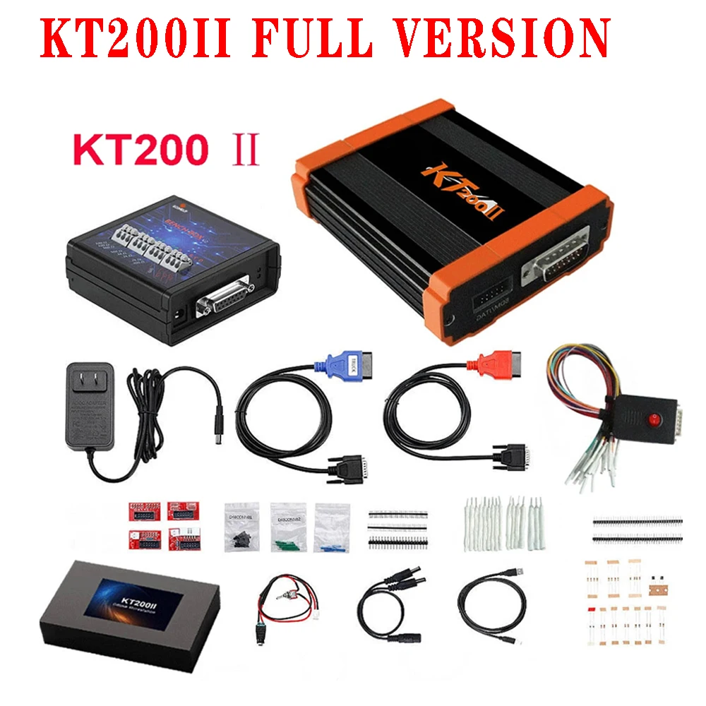 ECU Master KT200II ECU Programmer with Optimized Hardware Stable USB Support and Bench OBD BDM Functionality
