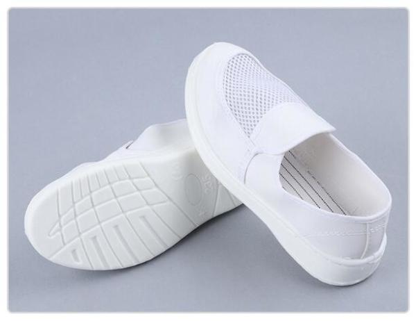 35-46 size SPU PVC Cleanroom Anti Static Shoe For Food Manufacturing