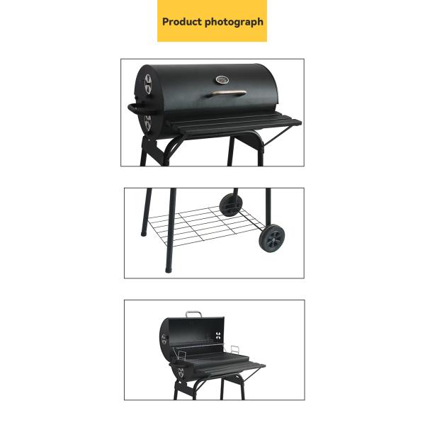 Устройство для защиты от высокого давления и дымоотводы, оборудованное 23 кг угольной гриль