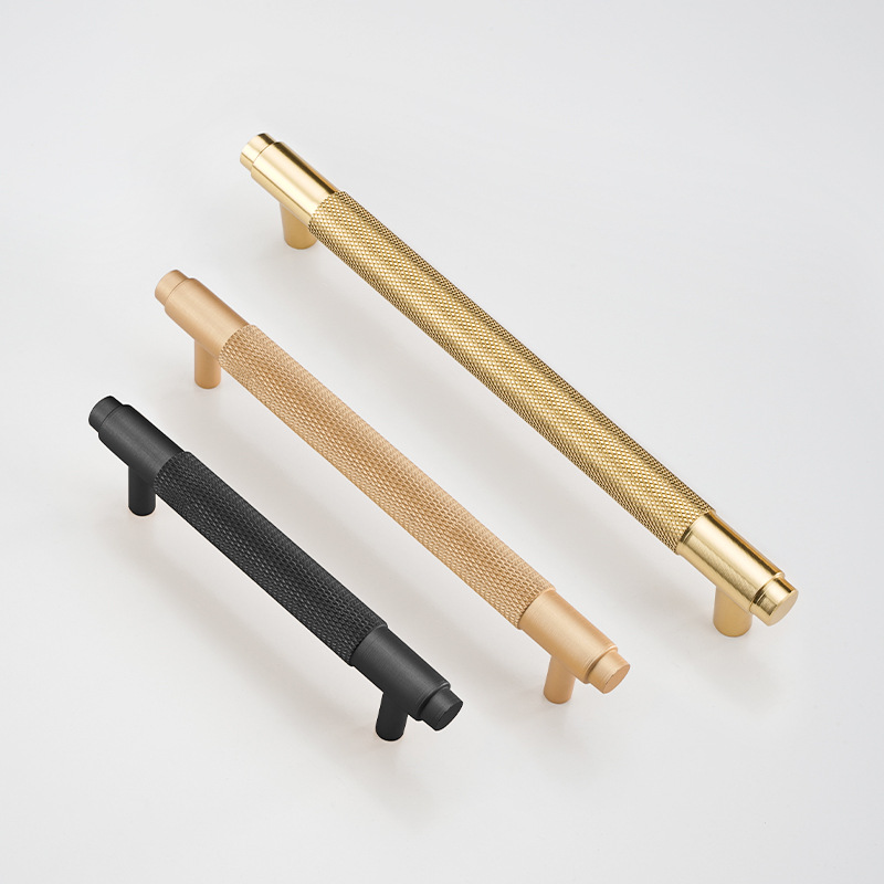 Classic Emboss T Handle Pull Dresser Knobs Handle Luxury Zinc Alloy Furniture Kitchen Cabinet Pull Handle Drawer