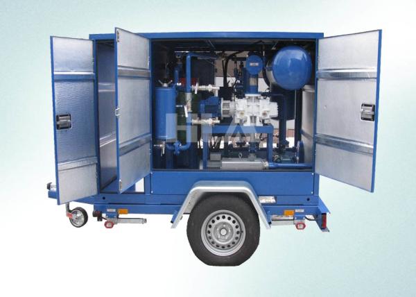 Purificador de óleo móvel do baixo transformador dos custos de operação com sistema de controlo do automóvel do PLC de Siemens