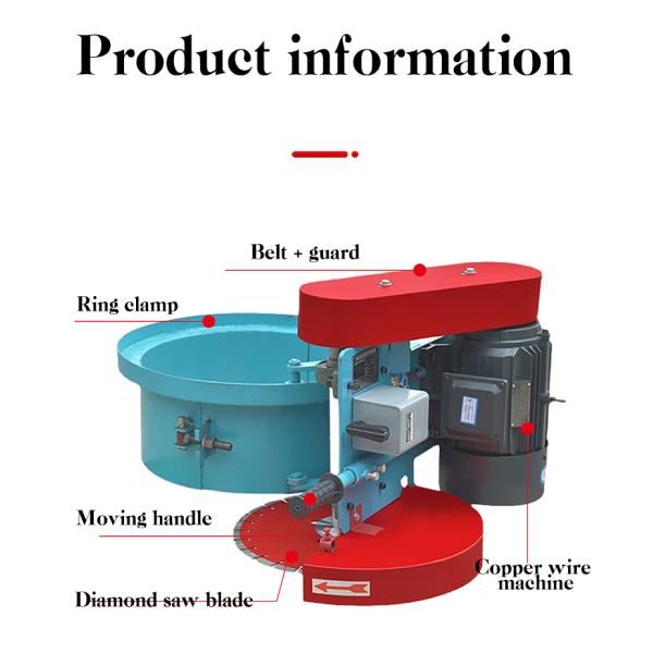 Portable Clamp Pile Cutter 1050*500*400mm Electric Power Source for Cement Pile Cutting