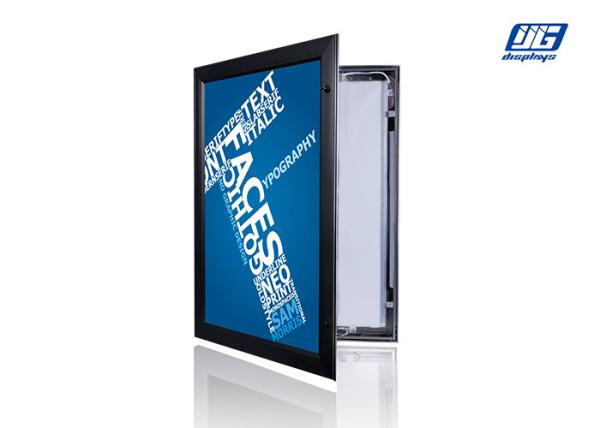 Aluminum Frame Lockable Light Box A0 High Brightness Advertising Poster Holder
