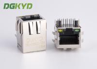 Conector modular direito do ângulo CAT6 RJ45 com o transformador para o monitor
