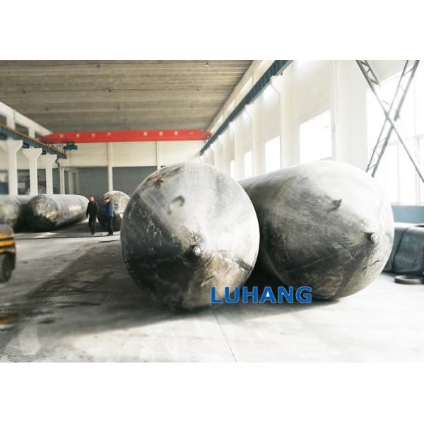 Rubber Pontoon Boat Salvage Airbags Black Vulconize Marine Floating Tube