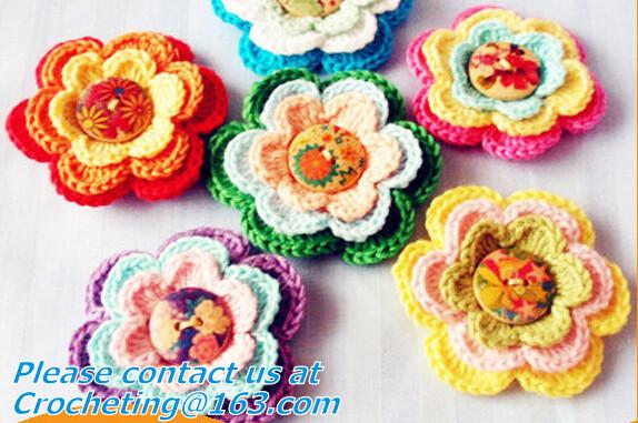 custom colorful crochet, crochet collar necklace, necklace, Crochet Flower Pendant, FLOWER