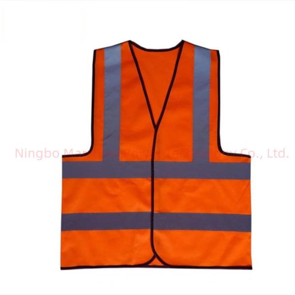 Poliéster Route Administration Vestido Refletor de Segurança Com Logotipo E Função Impermeável