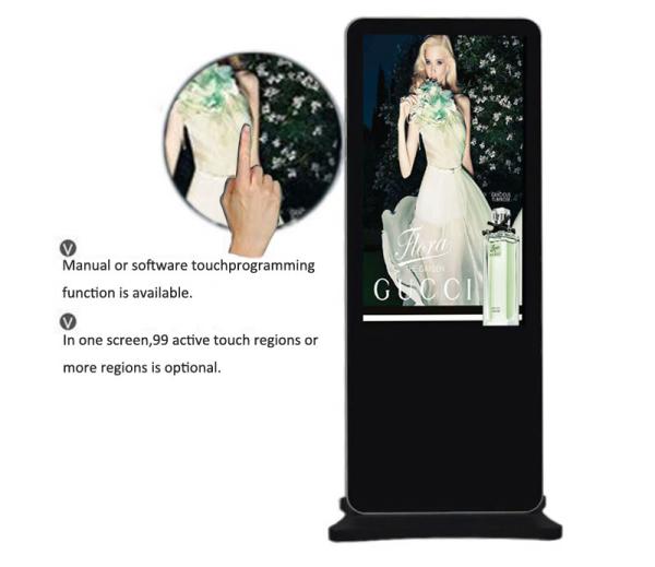 Elevator Wall Mounted Digital Signage , Indoor LCD Wall Mounted Video Wall