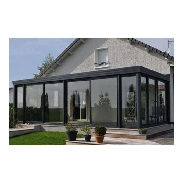 Customized Size Free Standing Sunrooms Aluminum Alloy Material Solarium For 4 Season