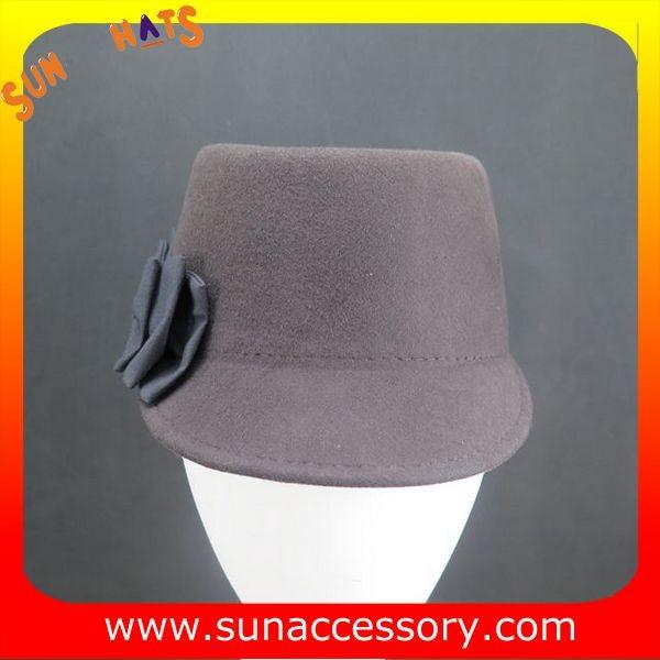 2267 Sun Accessory customized fashion winter wool felt cadet newsboy hats  ,women hats and caps wholesaling