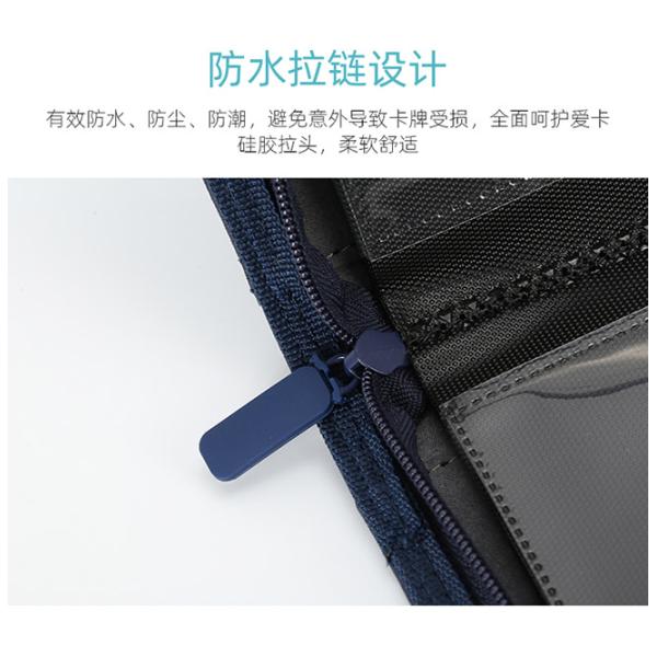 Карманы легковеса 2кс4 связывателя альбома хранения коллекционных карточек кожи Пу