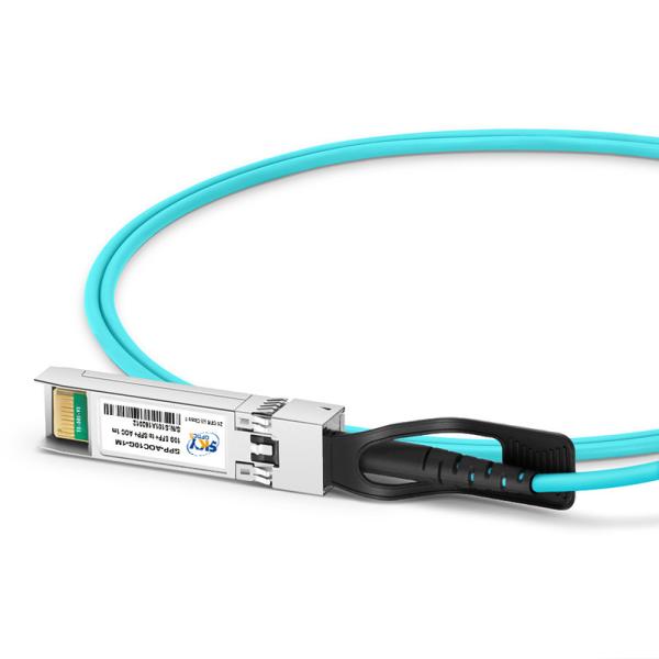 10G SFP+ AOC Active Optical Cables For Data Center Application RoHS CE FCC