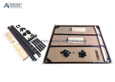 Noiseless Super King Size Bed Frame With Wood Slats