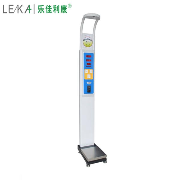 Steel Coin-Operated Height and Weight Measuring Machine with Packing Size 104*34*35cm