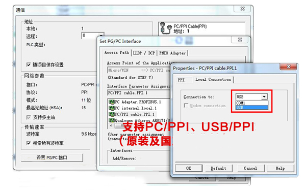 S7-200 Optoelectronic Isolated USB/PPI Adapter Program Cable 6ES7 901-3DB30-0XA0