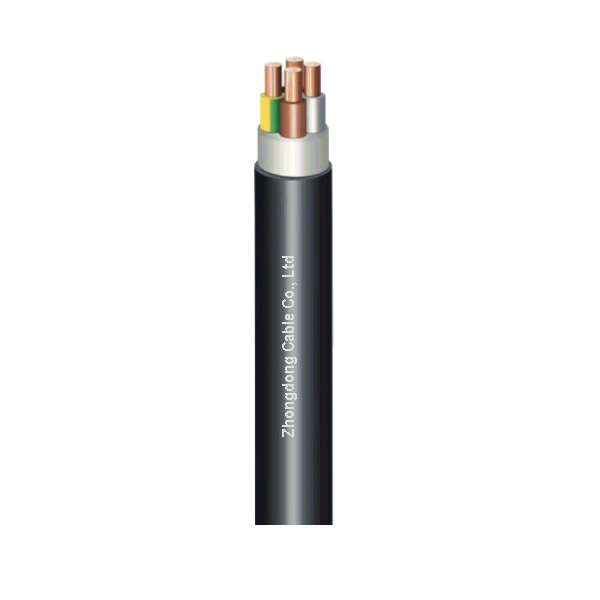 Flame retardant LV Low Voltage Cable 0.6/1kV CU/ XLPE/STA/PVC Class C power cable