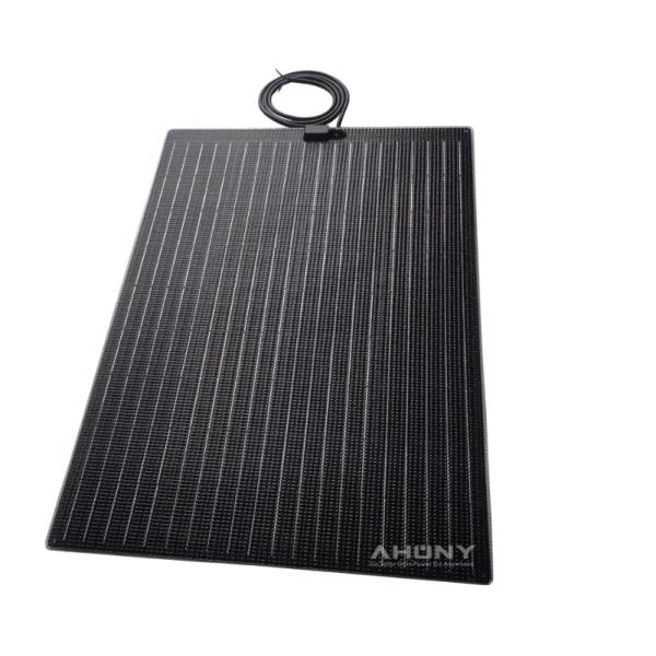 Painel solar mono-perc semirrígido monocristalino de 100 W