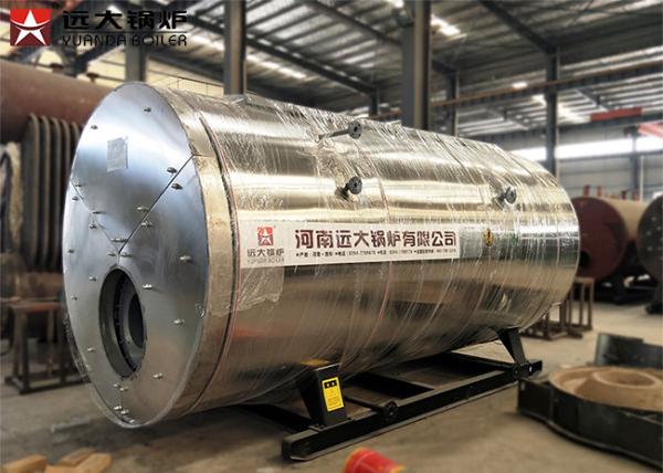 Fully Automatic High Efficiency Gas Steam Boiler Natural Circulation Compact Design