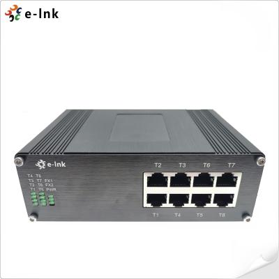 Gigabit portuário RJ45 do interruptor 8 industriais Unmanaged do ponto de entrada dos ethernet