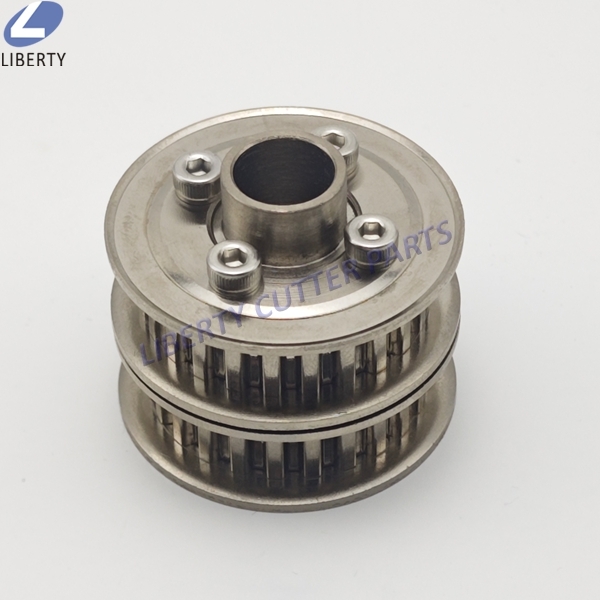 GT5250 Parts No. 89407000 Pulley-motor Final Assy,dual Drill, For S5200 Auto Cutter Parts