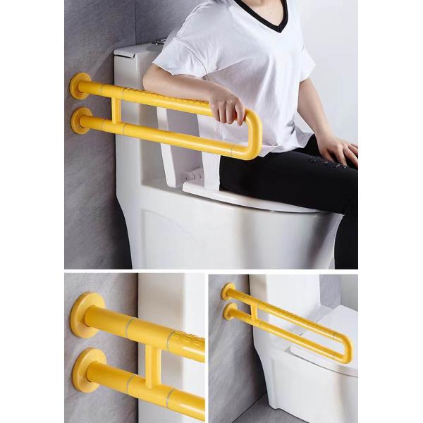 Wall Mounted Stainless Steel Grab Bar Anti Slip For Bathroom Toilet