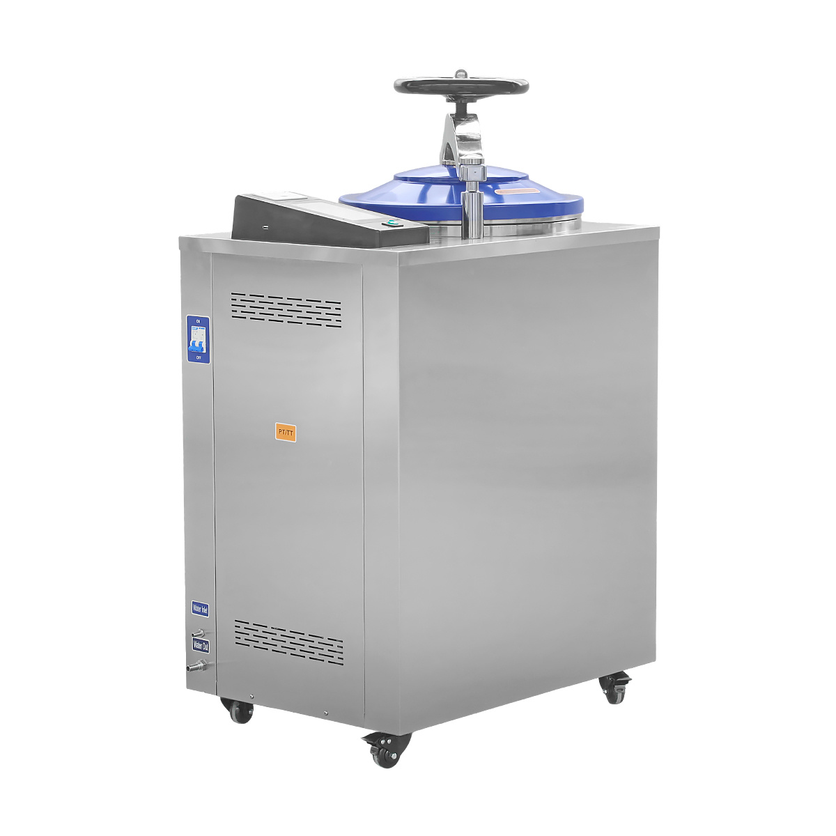 Cenlee Quality Control Lab Use 35/50/75/100L Stainless Steel High Temperature Triple-pulse Vacuum Vertical Steam Sterilizer